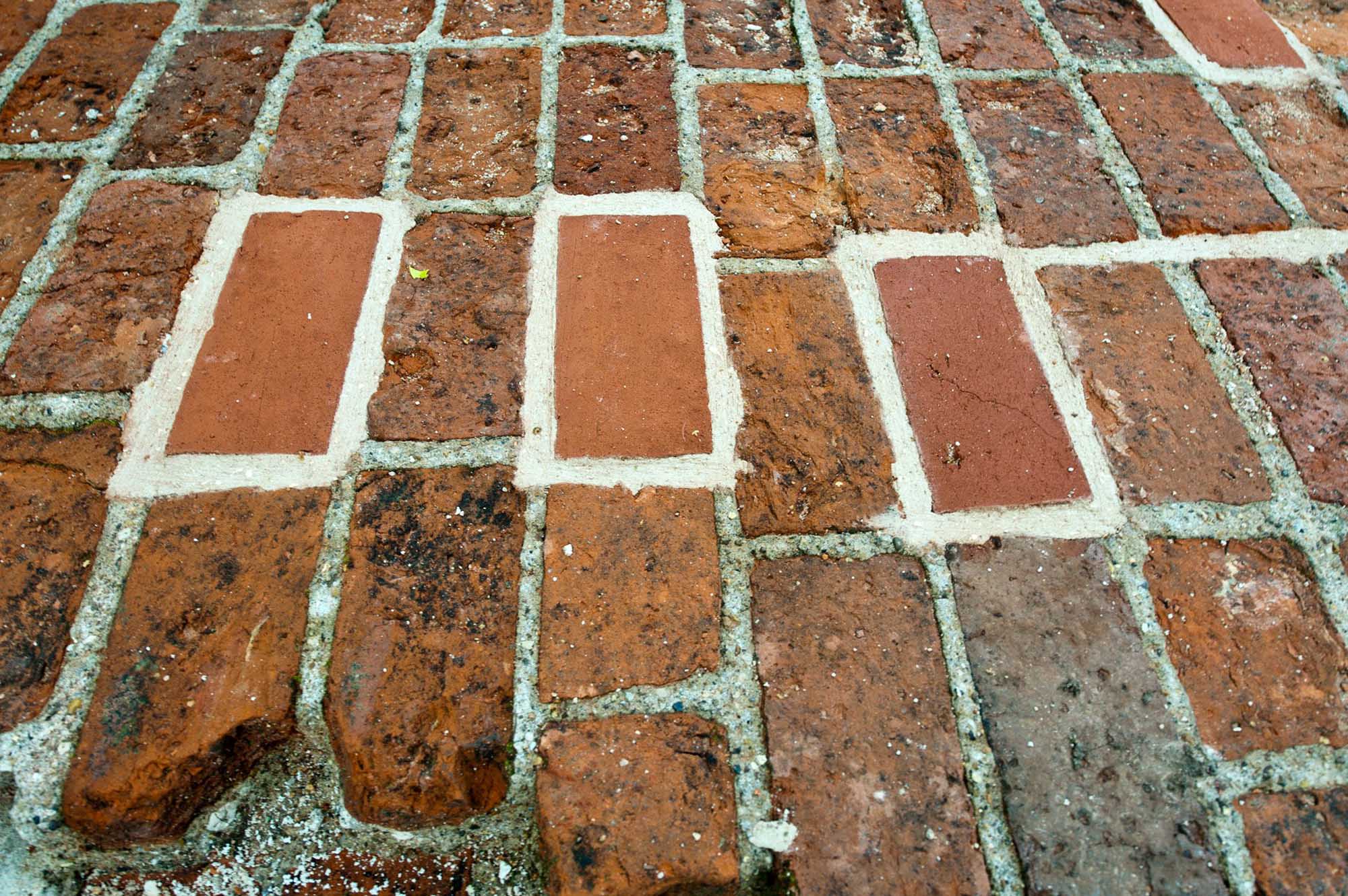 Close-up image of bricks.