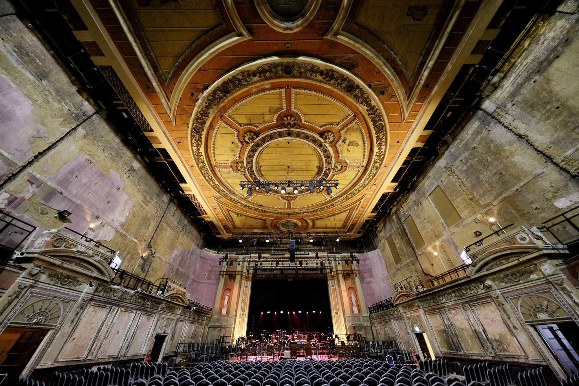 Interior of Alexandra Palace Theatre