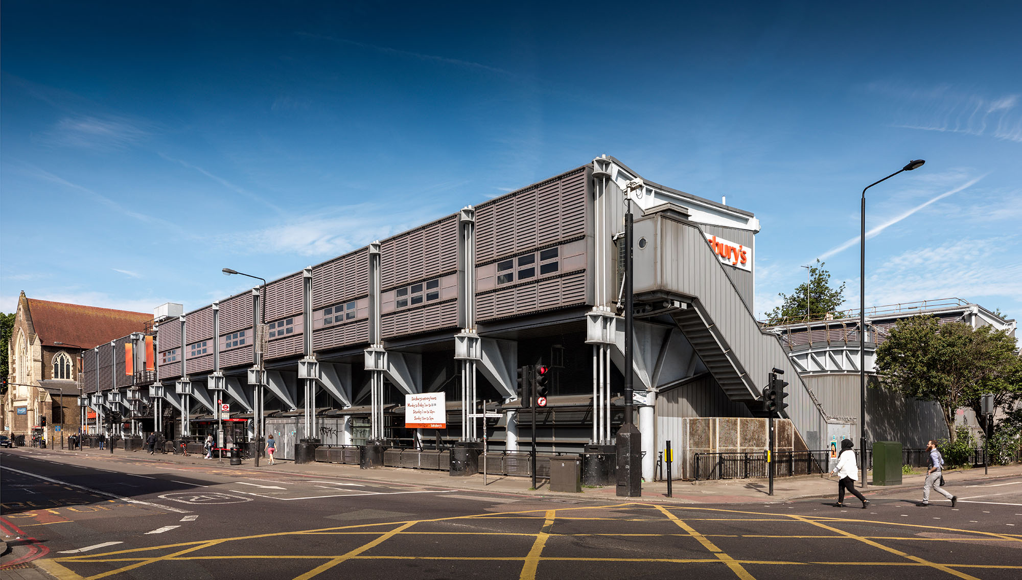 Exterior of Sainsbury’s supermarket 17-21 Camden Road