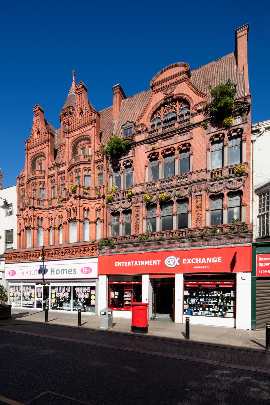 Front facade of Corder and Sydenham House.