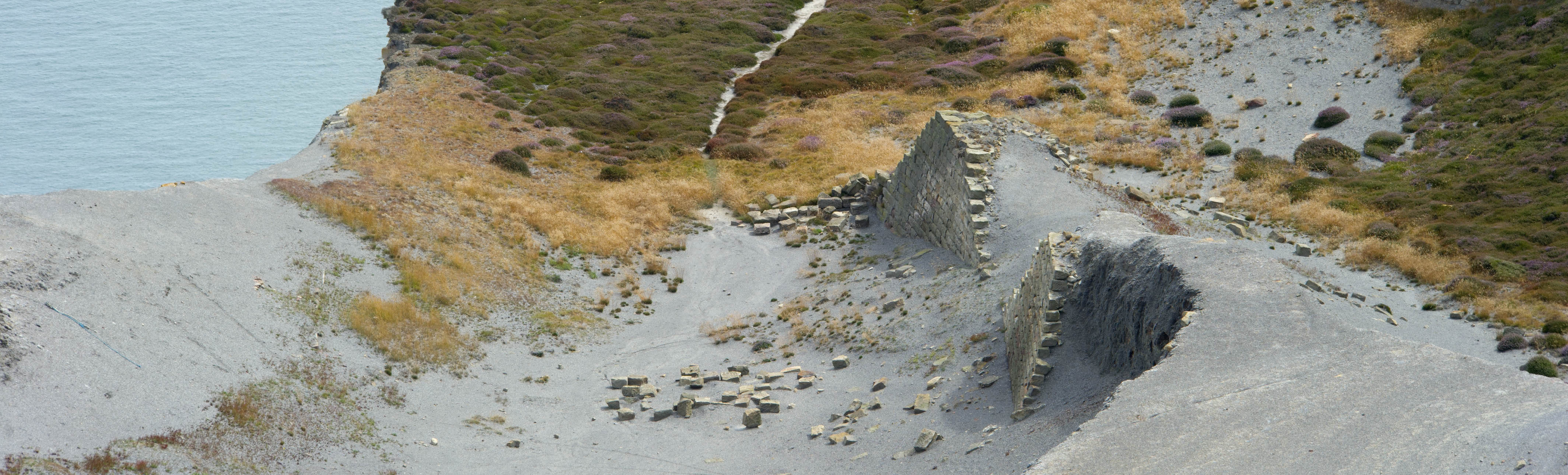 Boulby Alum Quarries and works, Redcar and Cleveland, in the North East of England.