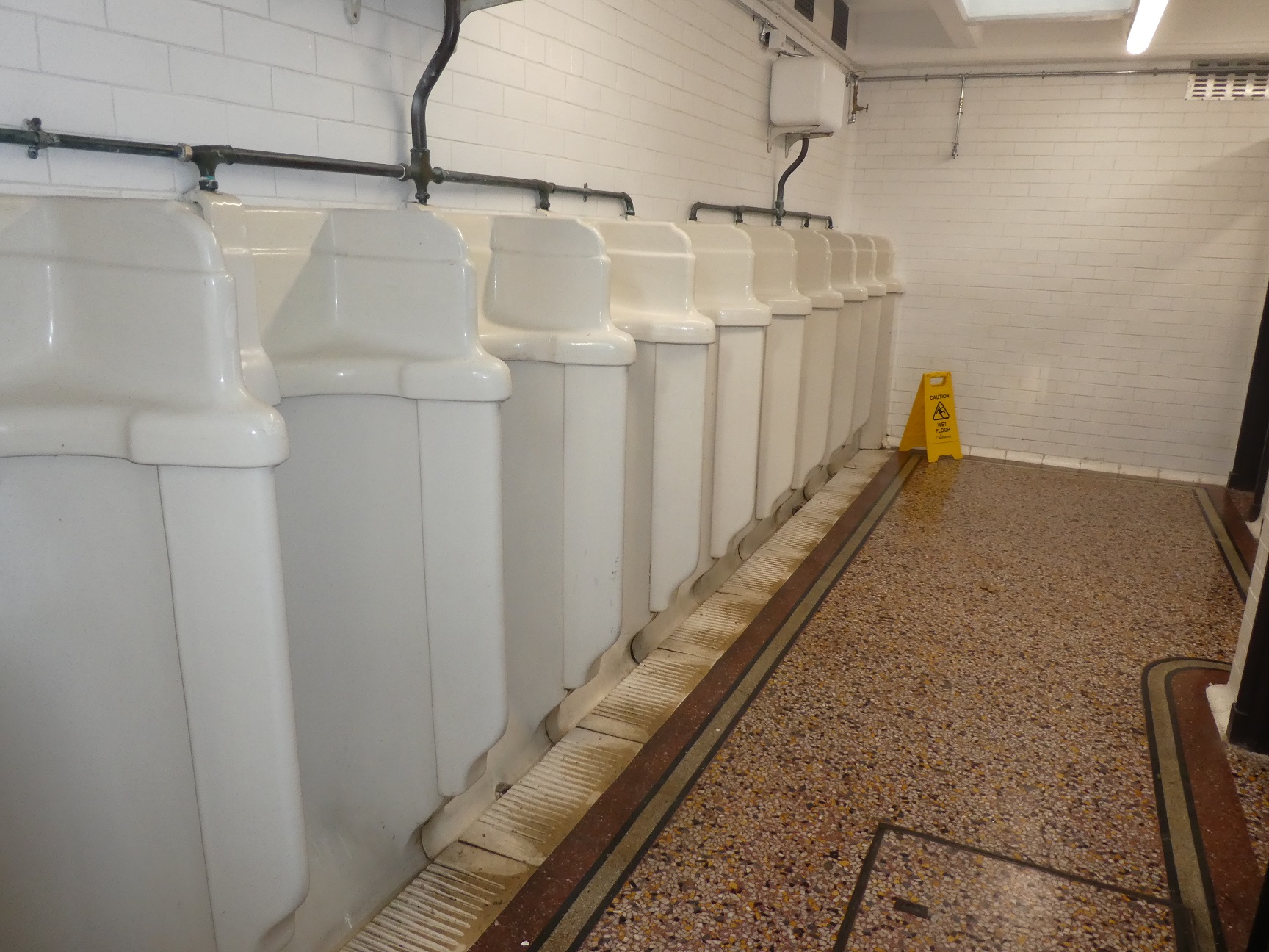 Urinals at Seaburn public conveniences