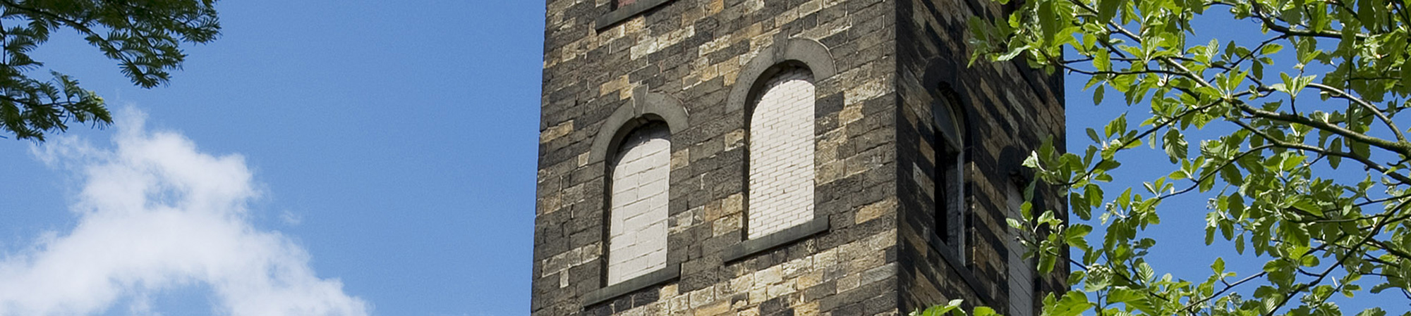 Weavers' Triangle Tower in Burnley, Lancashire - a vacant historic building
