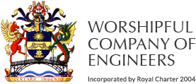 Logo for Worshipful Company of Engineers - incorporated by Royal Charter 2004