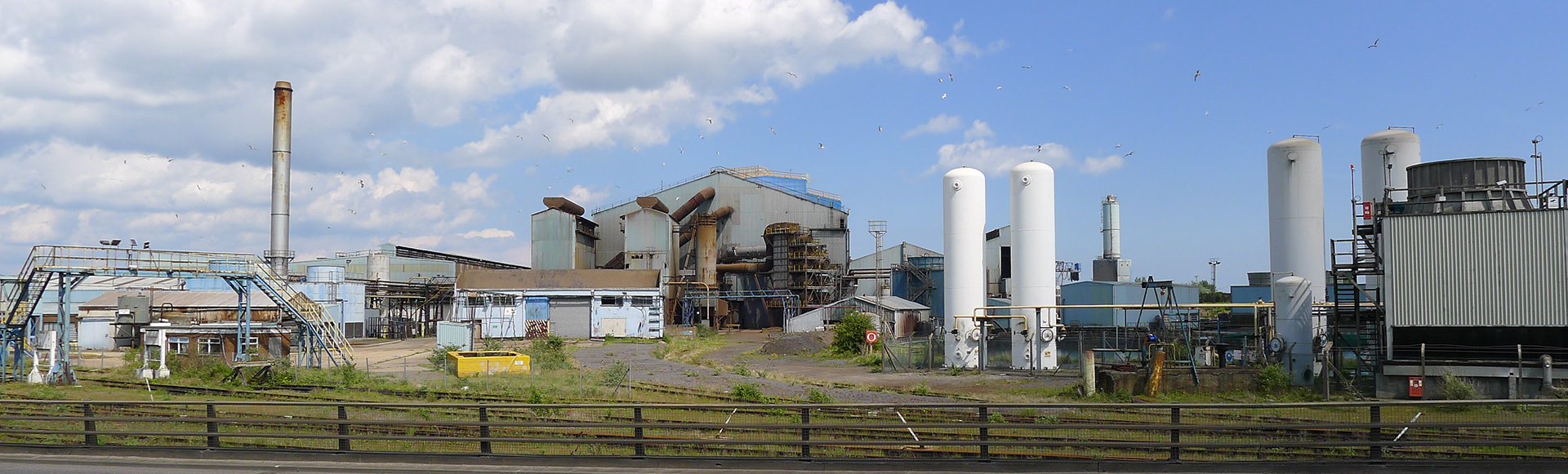 Industrial structures at Thames Steel Works, Sherness Kent