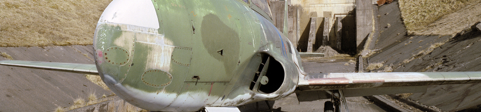 Derelict Lockheed Shooting Star.