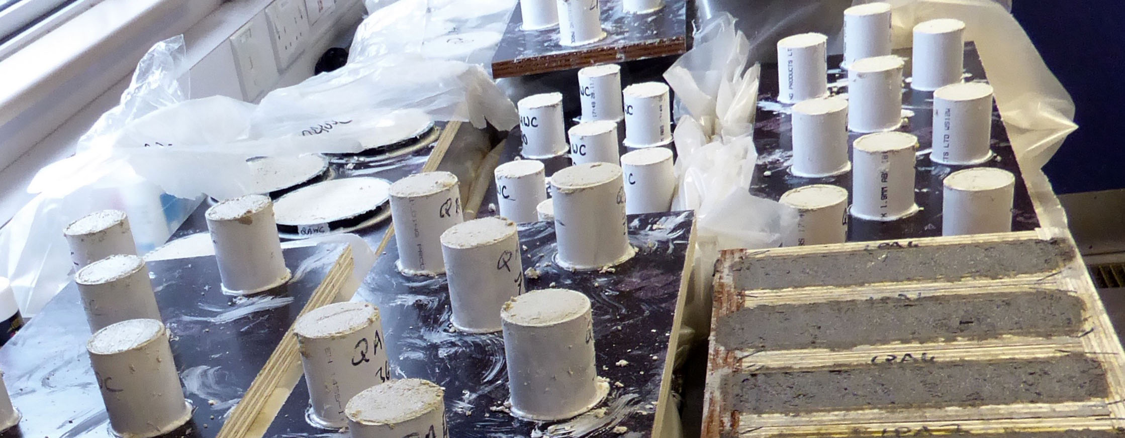 Mortars testing