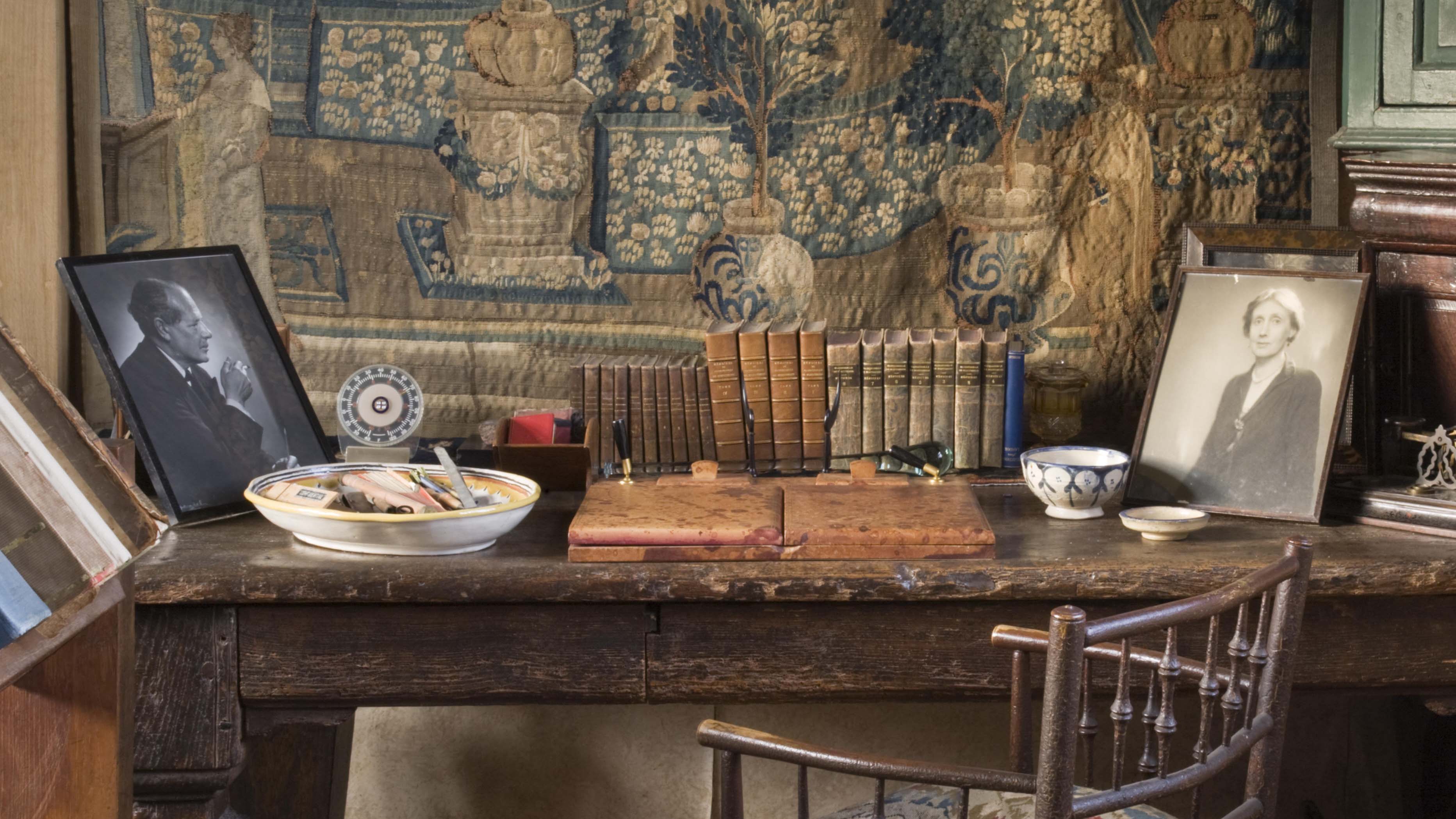 Vita Sackville-West's desk and chair
