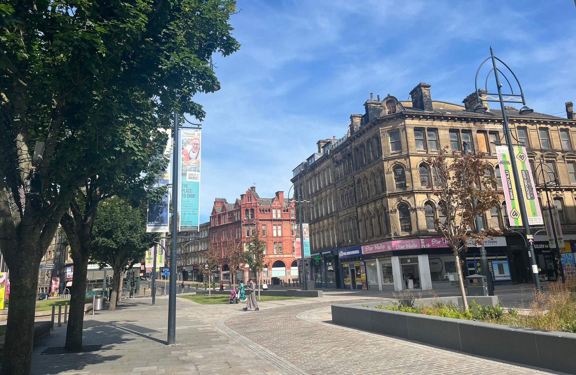 Bradford city centre.