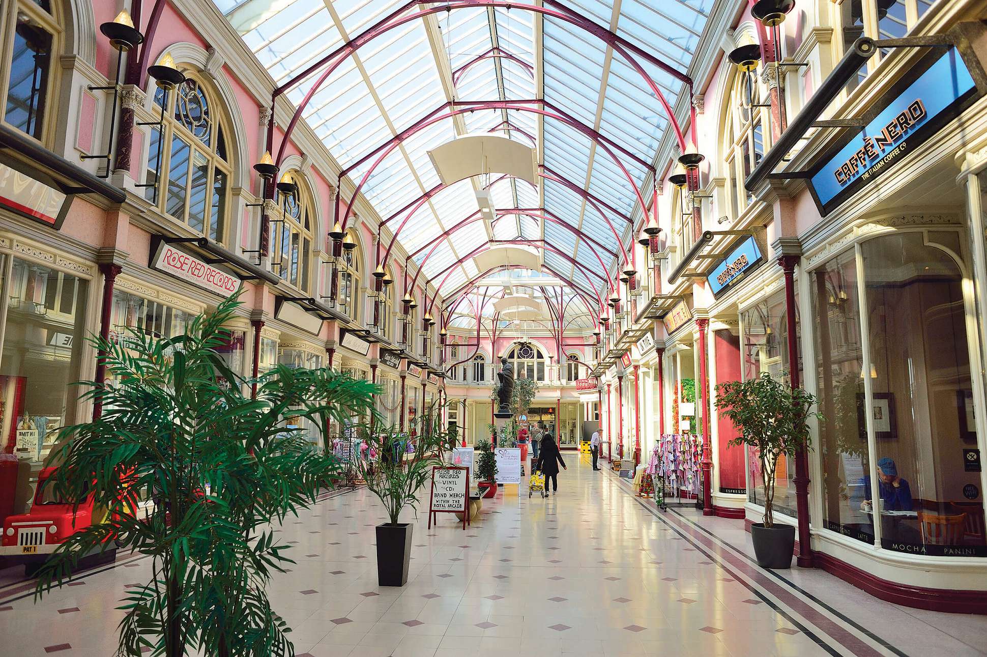 Image of Boscombe's Royal Arcade in Bournemouth