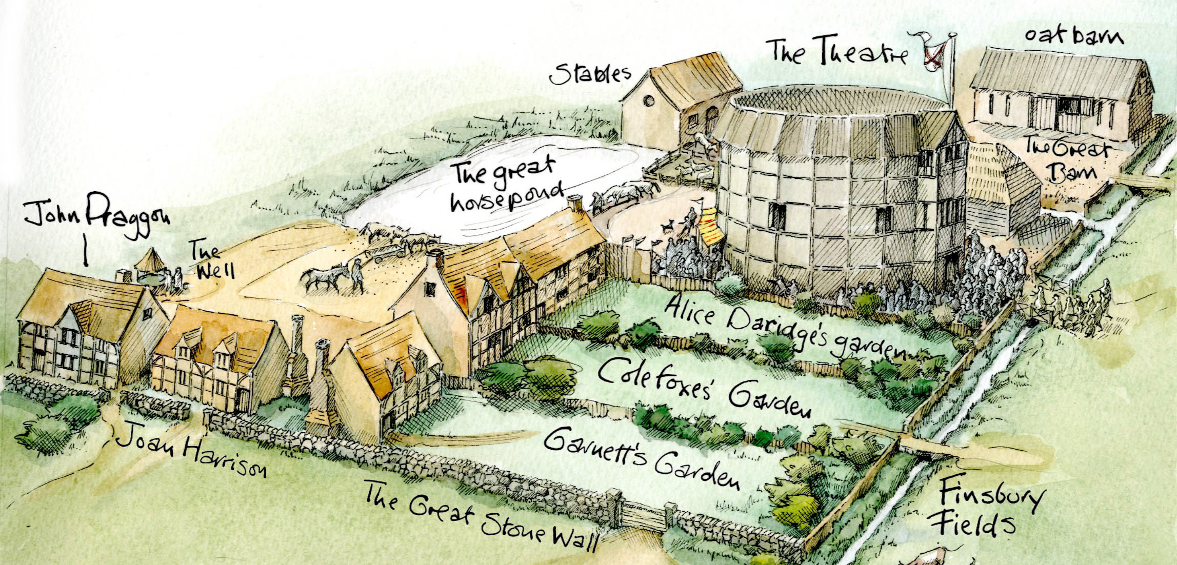 Illustration of The Theatre