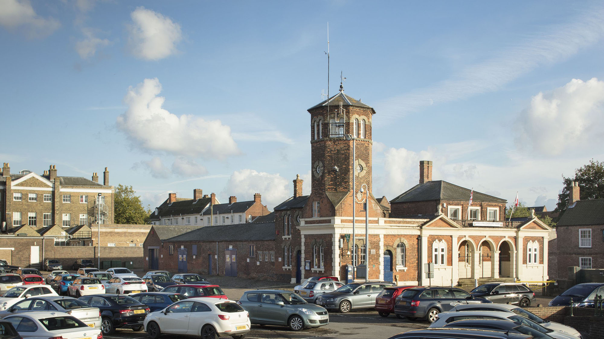 The block of buildings on the Common Staithe