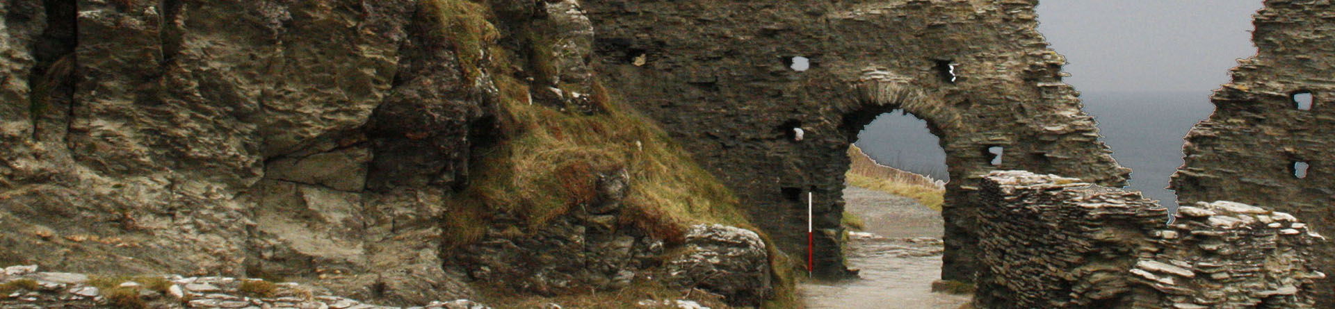 Tintagel curtain wall.