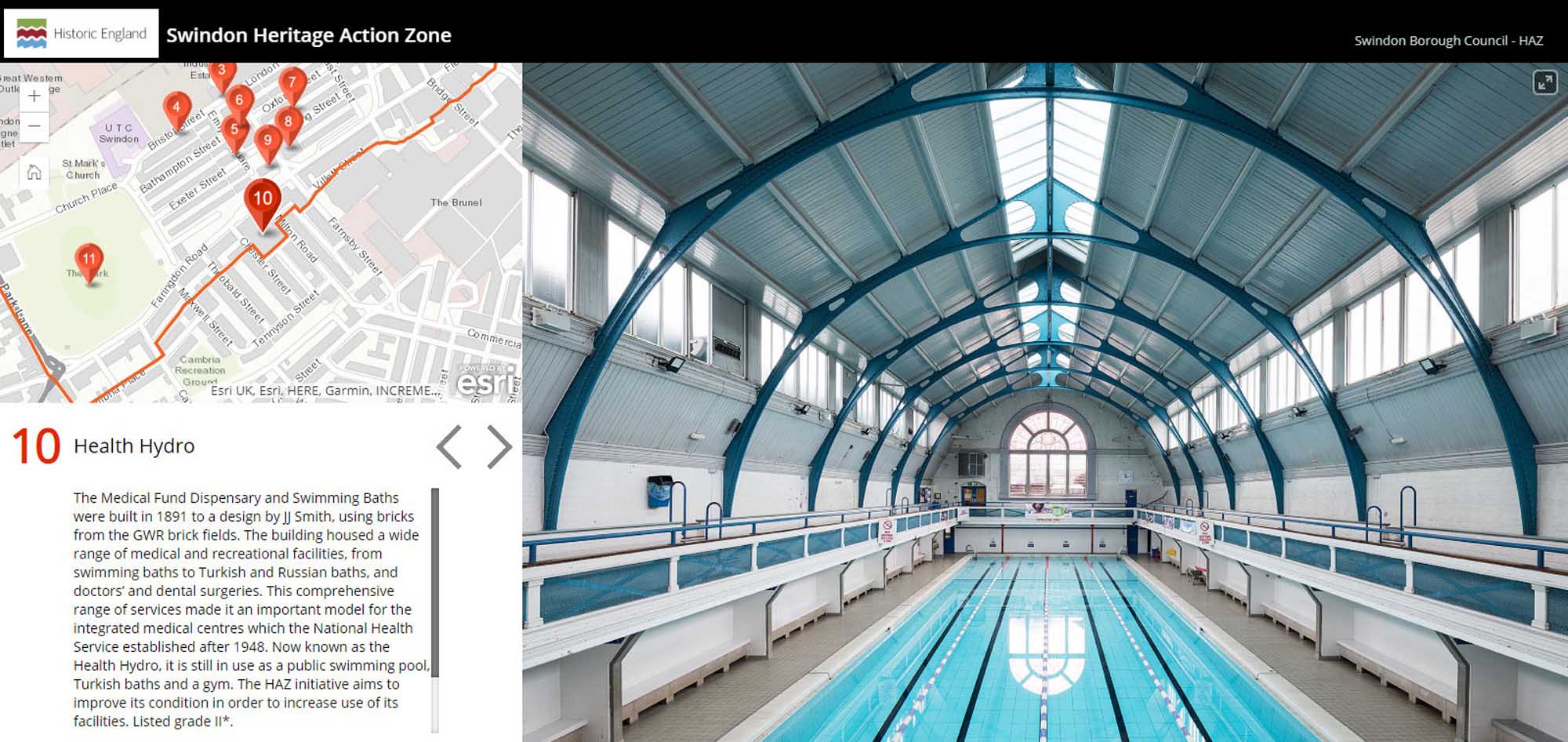 Except from a story map tour about Swindon's railway heritage.