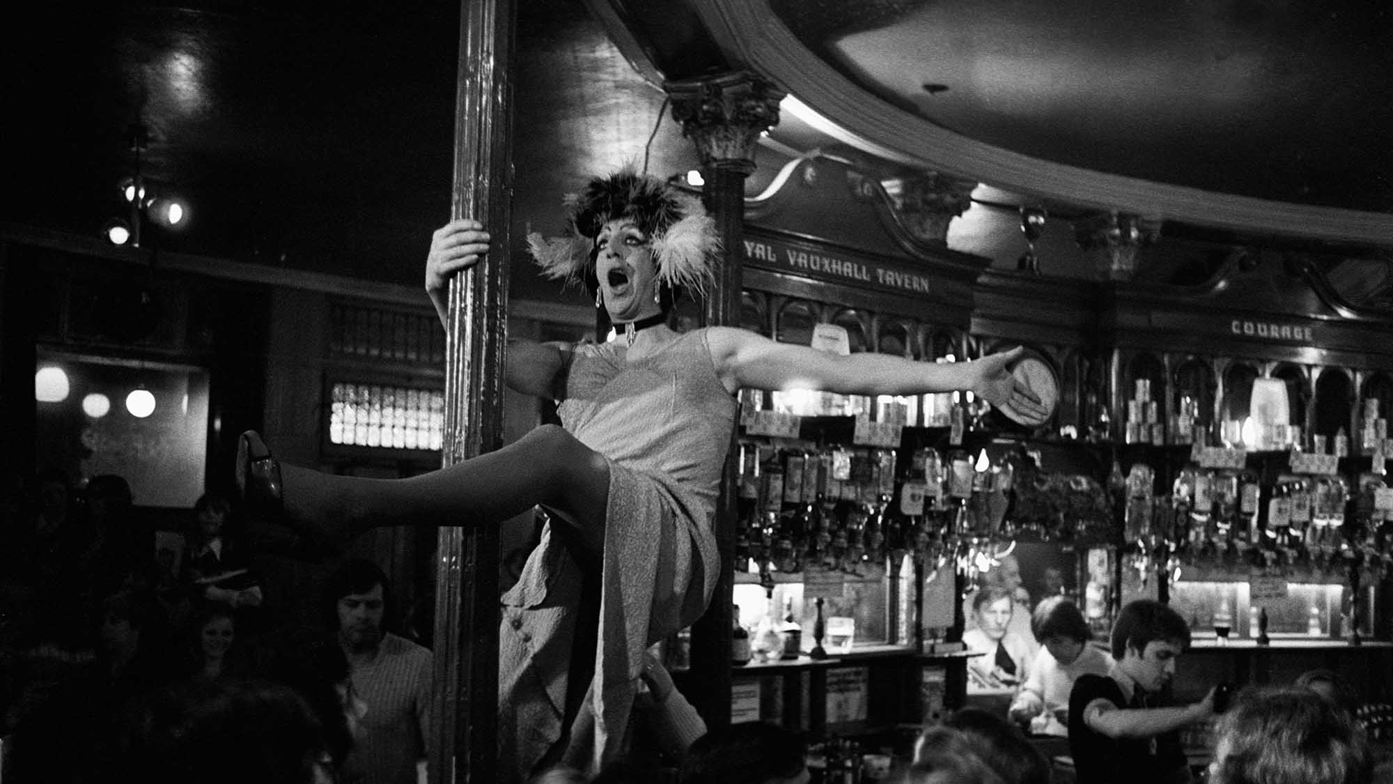 A drag show at the Royal Vauxhall Tavern