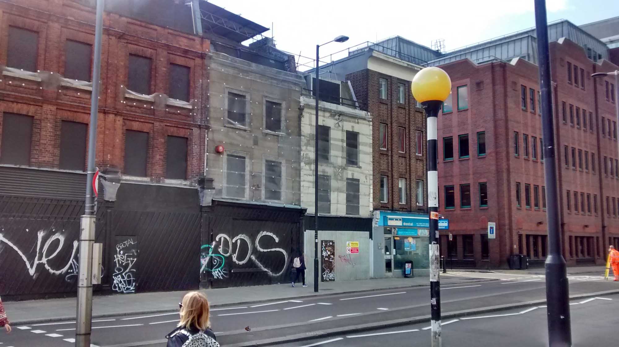 View of Norton Folgate street as it currently is