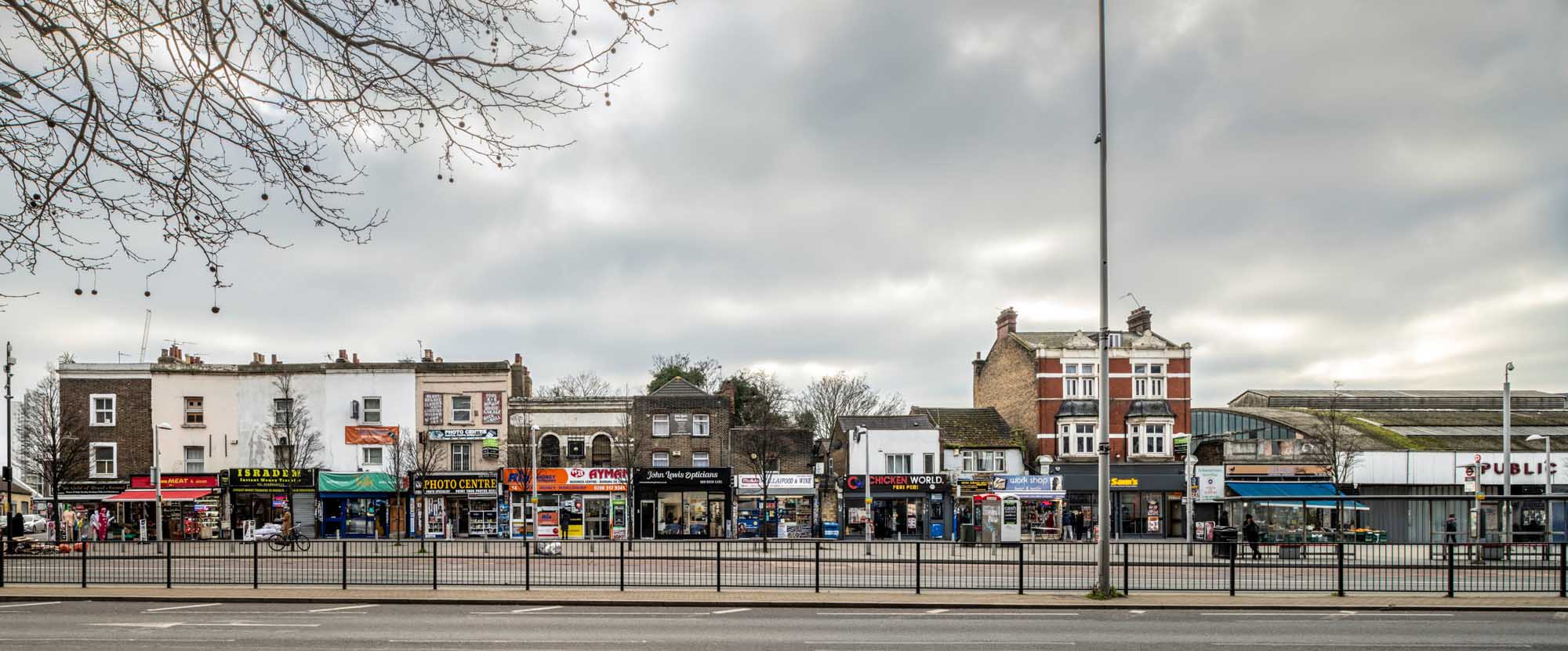 General view of the high street