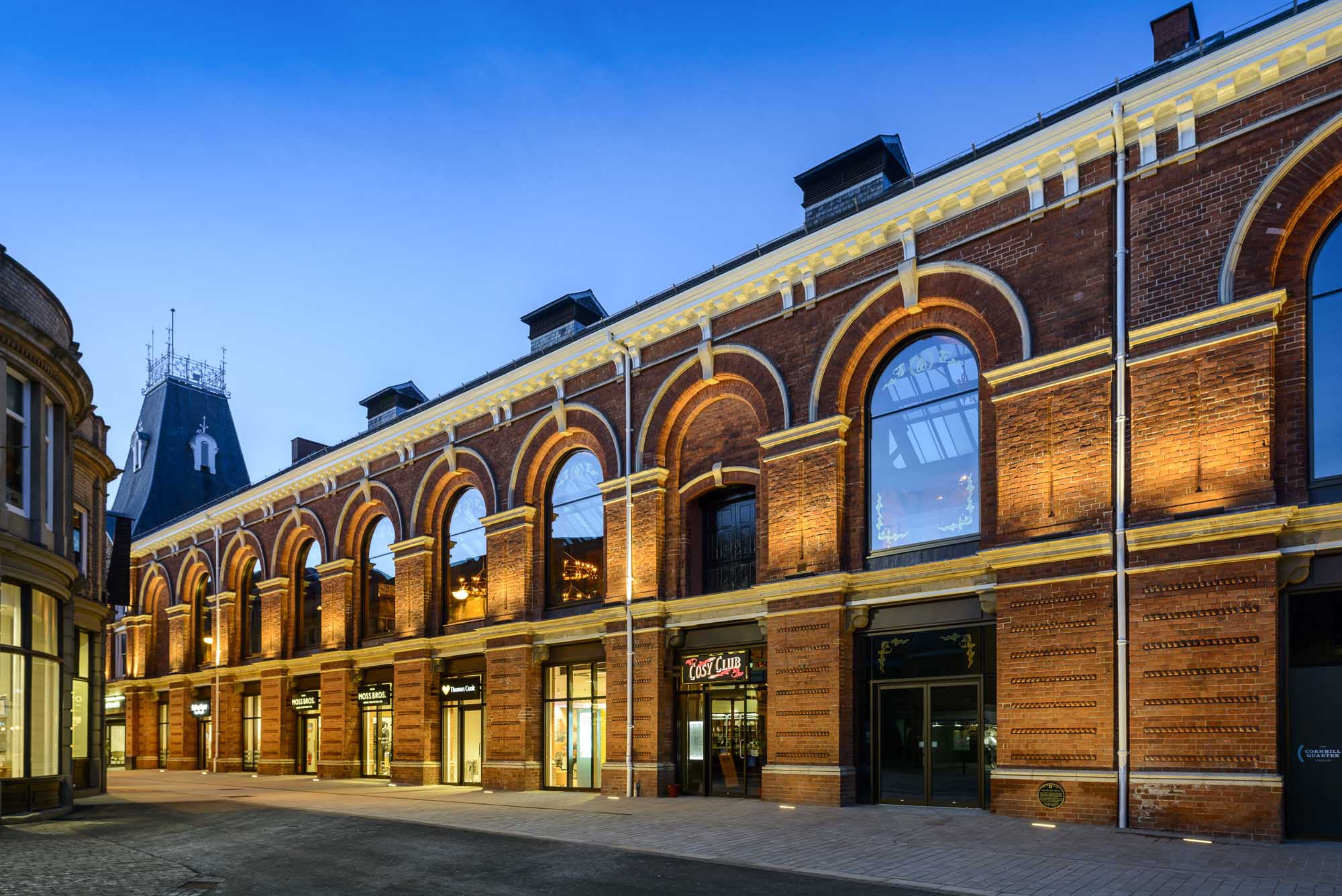 Lincoln Corn Exchange building