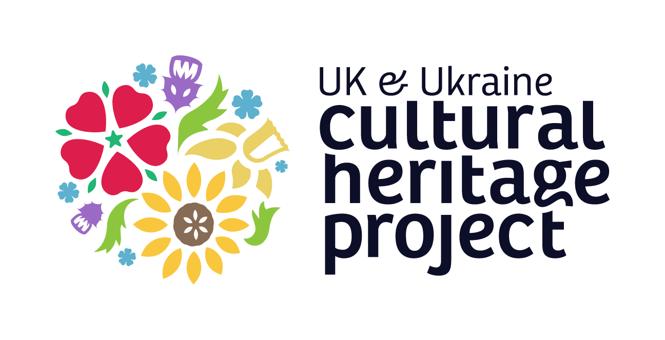 Logo of UK and Ukraine Heritage Project.