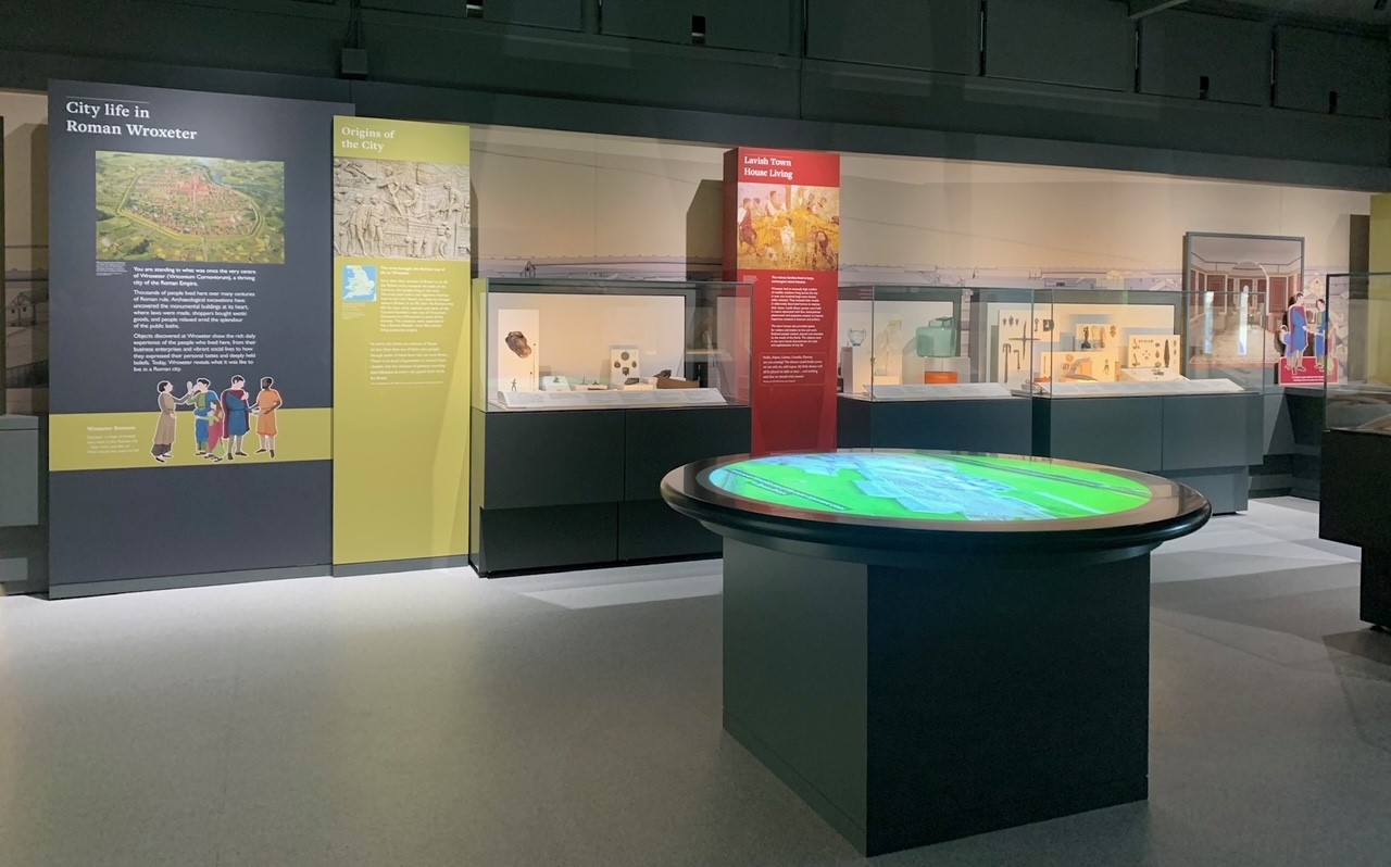Exhibition area.