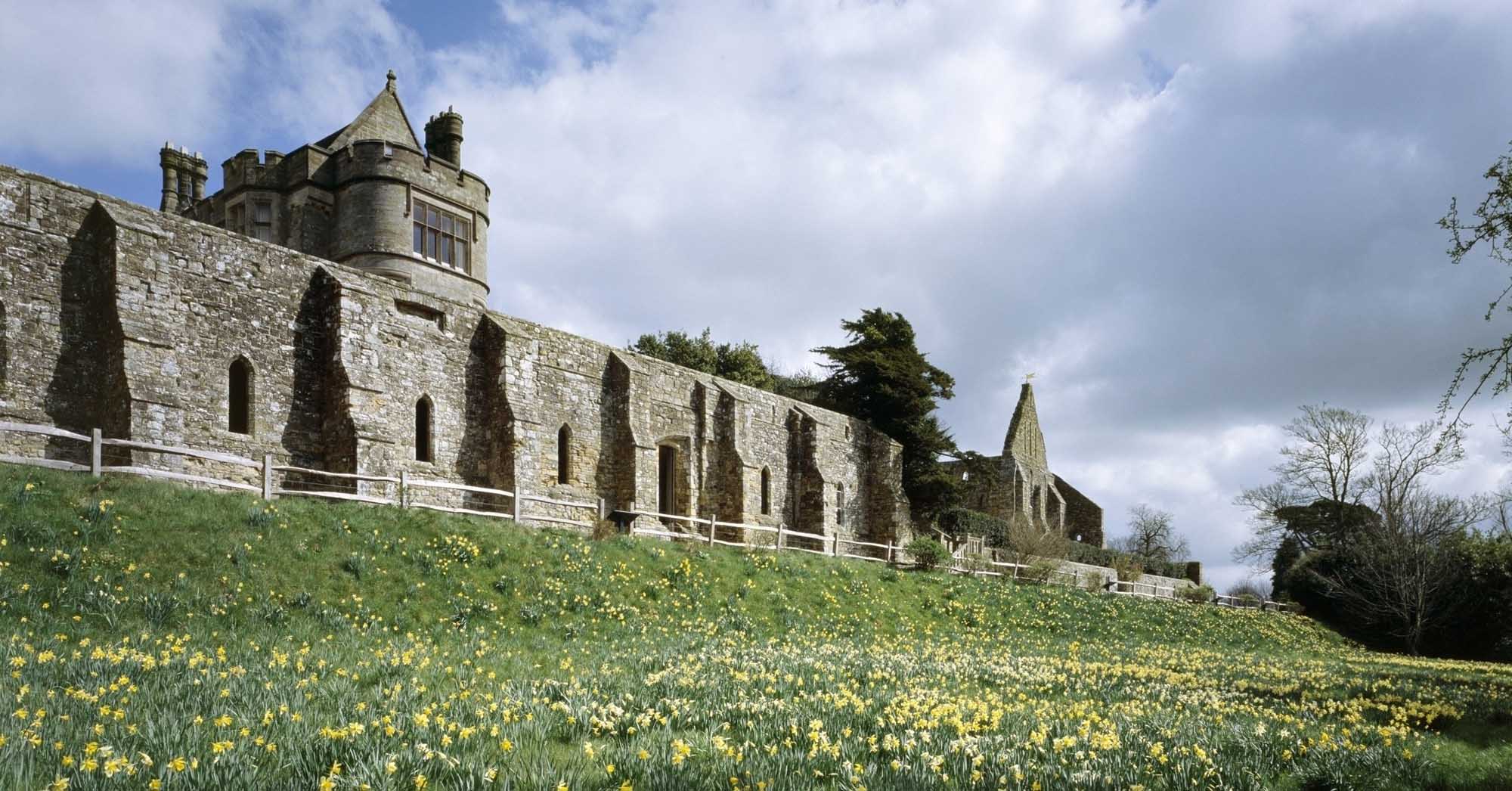 Battle Abbey, at the site of the Battle of Hastings in East Sussex