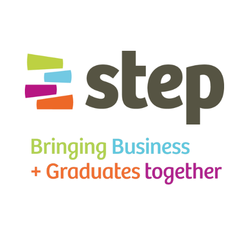 Logo of Step graduate recruitment.