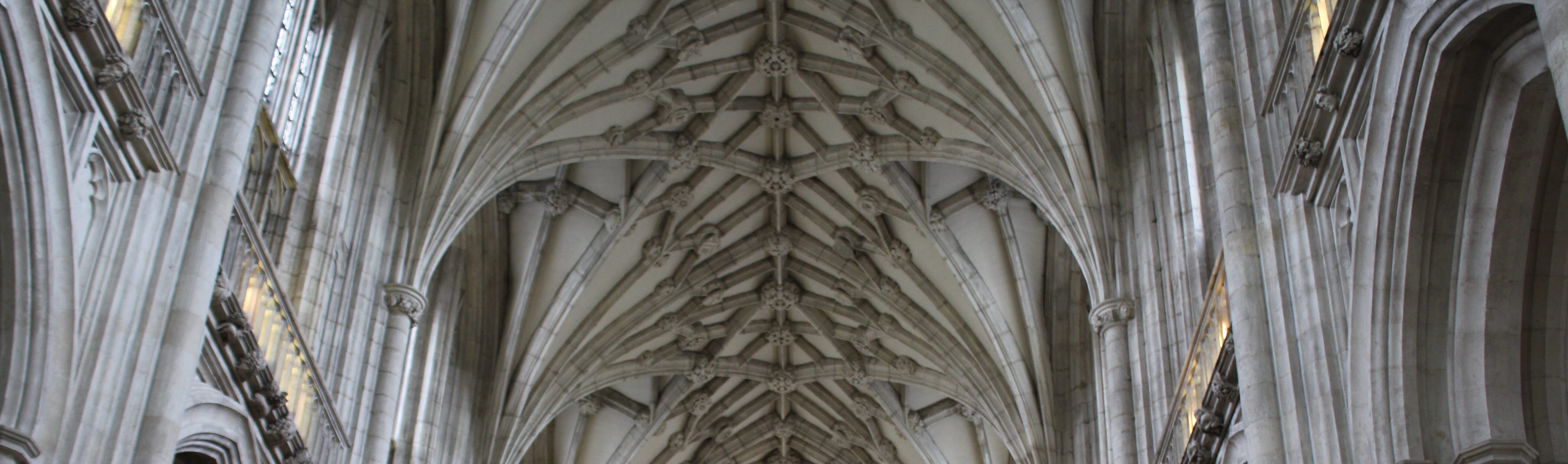 Winchester Cathedral ceiling